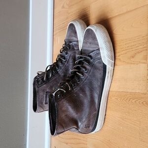 Frye High Top All Leather shoes 10.5